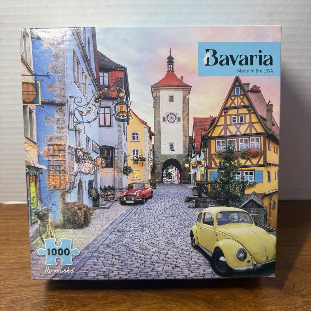 Re-Marks Puzzle - BAVARIA - 26.75x19.25", 1000 pc Complete